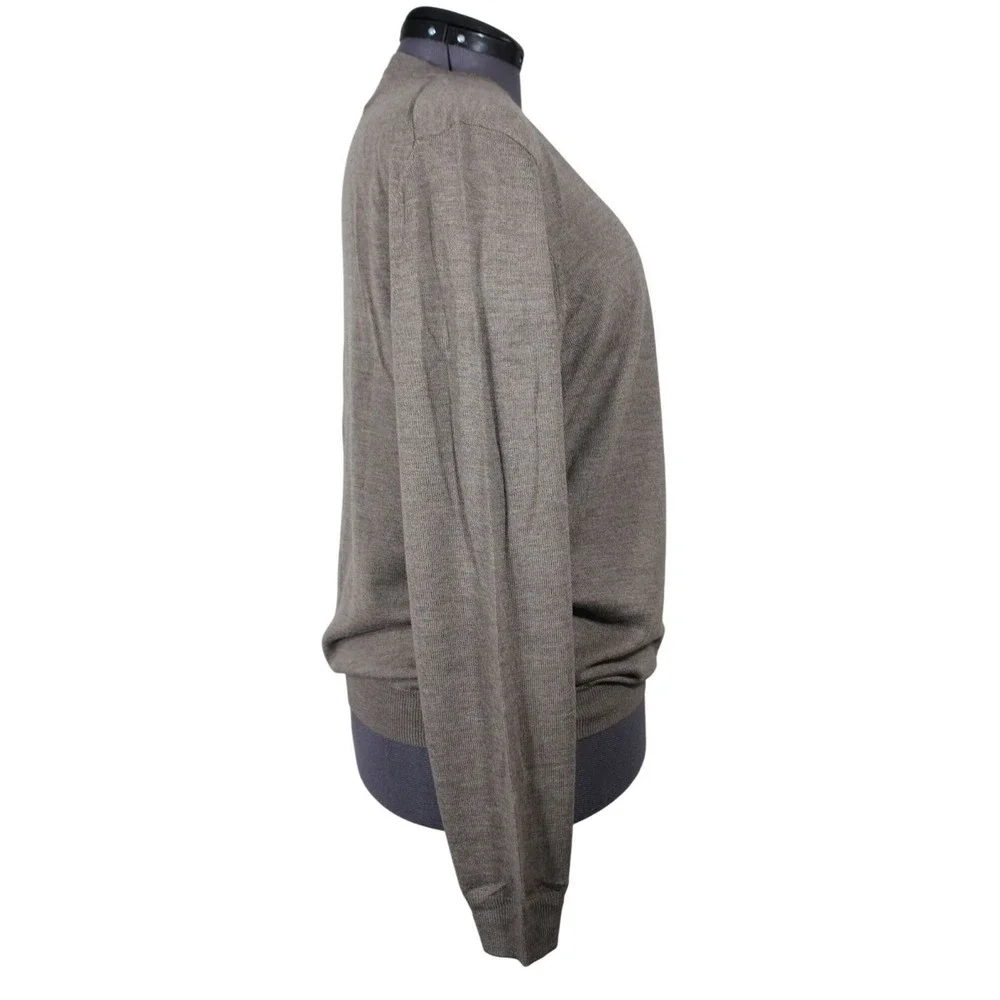 Joseph Abboud Men's Merino Wool V Neck Pullover Sweater Soft‎ Knit Size Large